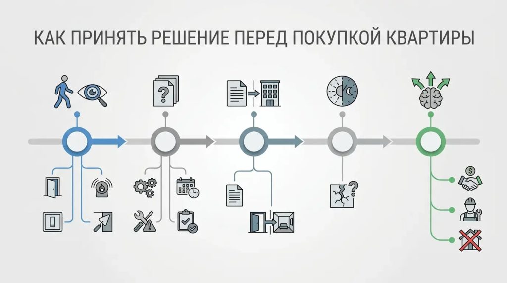Как принять решение перед покупкой квартиры